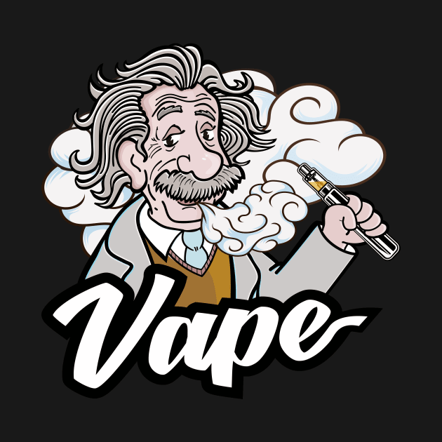 Vaping Einstein by chrisbeen