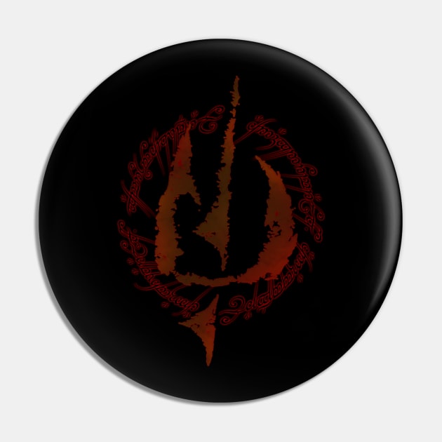 Mark Of the Flaming One Pin by Darkwolf099_Designs