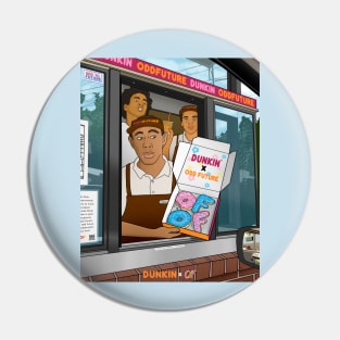 Dunkin x Odd Future Pin