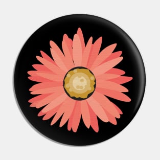 Light Pink Gerbera Pin