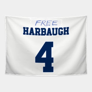 Free Harbaugh Tapestry