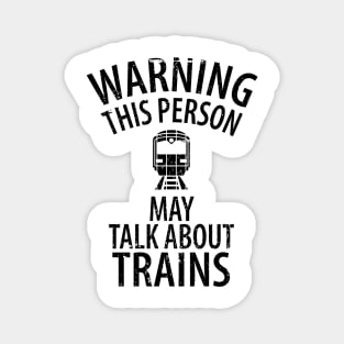 train railwayman trains driver Magnet