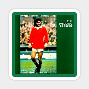 George Best 1987 Throwback Indie Rock Design Magnet