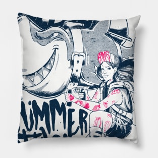 Summer Attack Pillow