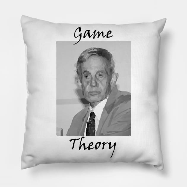 Game Theory Pillow by CryptoDeity