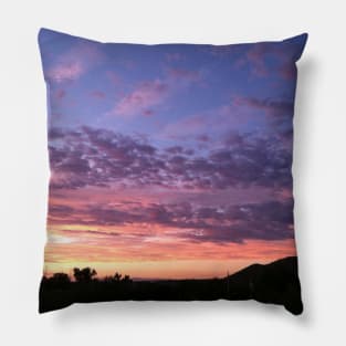 Beautiful afterglow Pillow