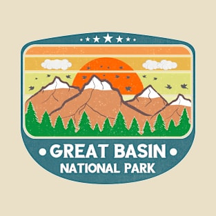 Great Basin National Park Nevada Vintage Sunset T-Shirt