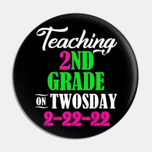 February 2022 Twosday 2-22-22 22nd Pin