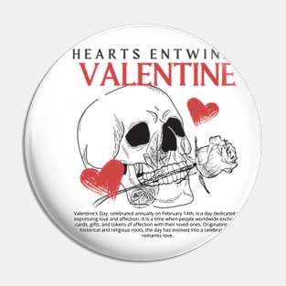 Hearts Entwined Valentie Pin