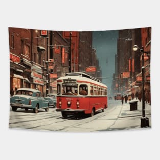 Toronto Canada Vintage Poster Tourism 2 Tapestry