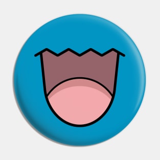 Wobbly Smile Pin