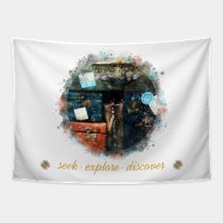 Seek, explore, discover Tapestry