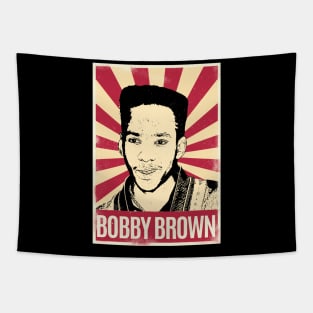 Retro Vintage Bobby Brown 80s Tapestry