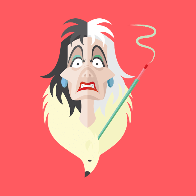 Cruella Deville by AJIllustrates