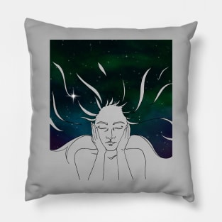 Lost in Thought Pillow