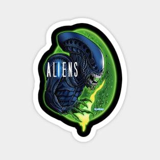 ALIENS Retro Kenner Magnet