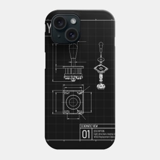 Joystick Diagram Phone Case