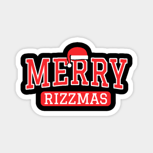 Merry Rizzmas - Funny Santa Magnet