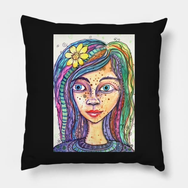 sarina Pillow by SimoneMonschein