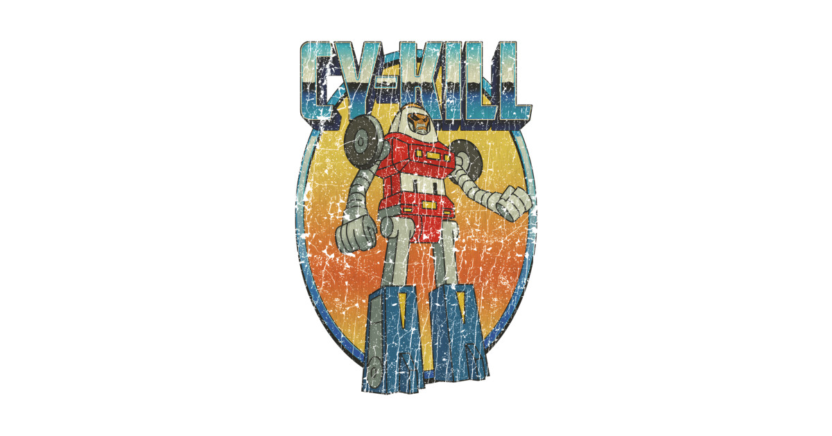 GoBots Cy-Kill – Retro Robot Villain 1983 - Gobots Cy Kill - T-Shirt ...
