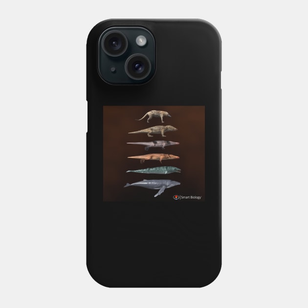 The Evolution of Whales Phone Case by Smart Biology