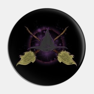 Witchy business Pin