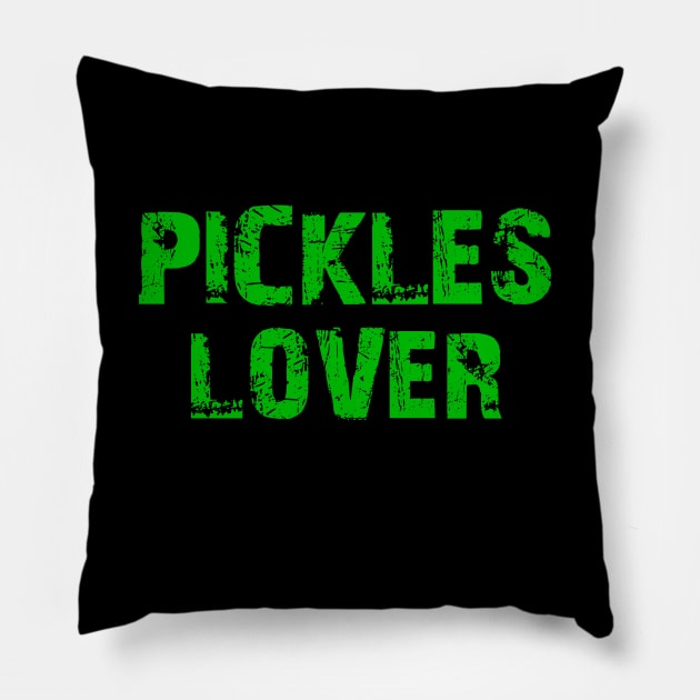 Pickles Lover Pillow by LetsBeginDesigns