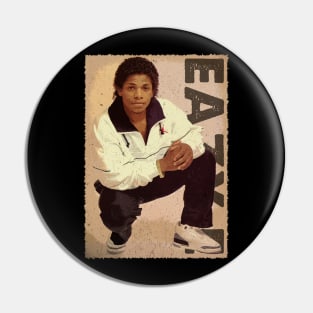 Eazy E's Attitude Portraits Reflecting Rap's Raw Spirit Pin