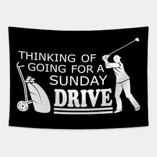 Funny Golf design Tapestry