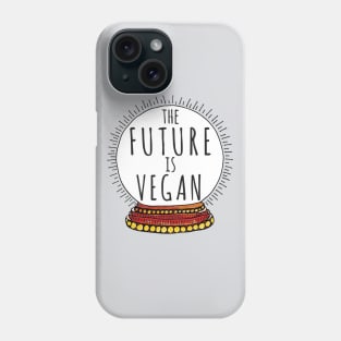 THE FUTURE IS VEGAN - CRYSTAL BALL Phone Case