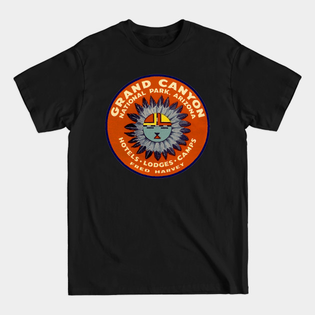 Disover Vintage Grand Canyon National Park Logo - Grand Canyon - T-Shirt