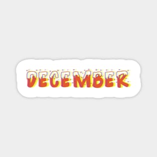 Blurred December Magnet