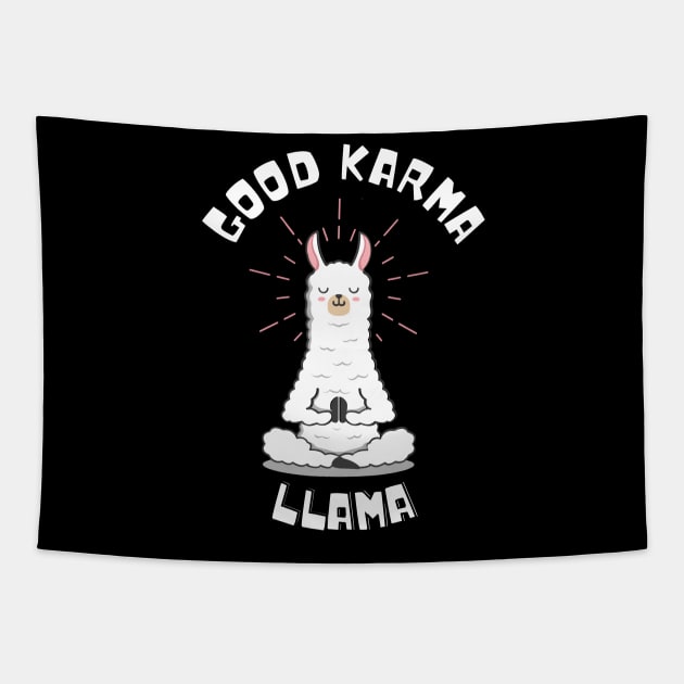 Good Karma Llama Tapestry by Pet Station