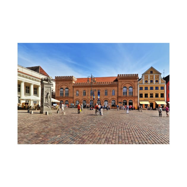 Schwerin Market Square - Mecklenburg-Vorpommern, Germany by holgermader