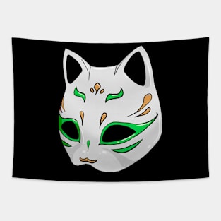 Neko mask 2 Tapestry