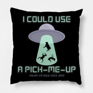 I Could Use A Pick-Me-Up Pillow