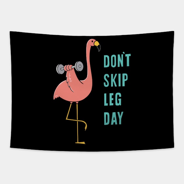 DON'T SKIP LEG DAY Tapestry by coffeeman