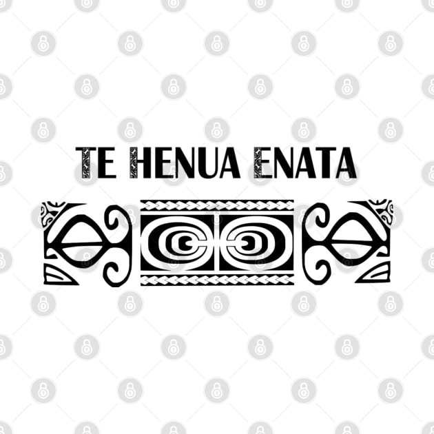 TE HENUA ENATA (Noir) by Nesian TAHITI