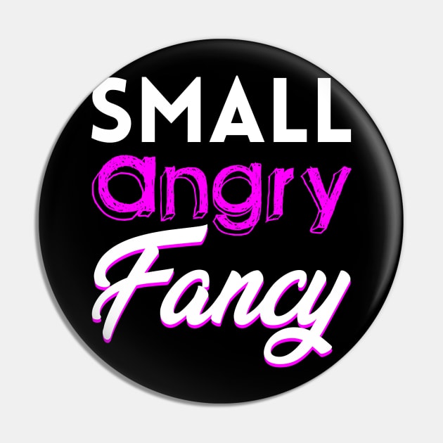 Small, Angry, Fancy Pin by giovanniiiii