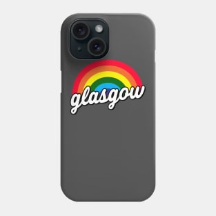 Glasgow Rainbow for Gay Pride Phone Case