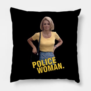 Police Woman - Angie Dickinson Pillow