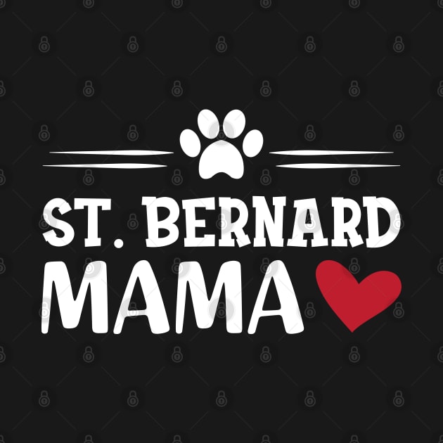 St. Bernard Mama by KC Happy Shop