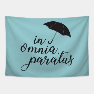 In Omnia Paratus Tapestry