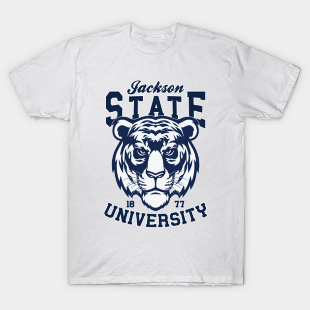 Discover Jackson State University - Tiger Remix - Jackson State University - T-Shirt