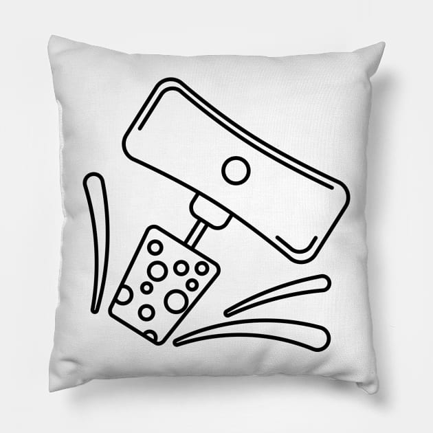 Corkscrew Pillow by SWON Design