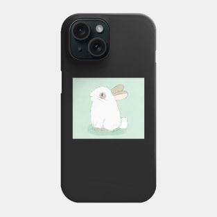 Blue Pastel Bunny Phone Case