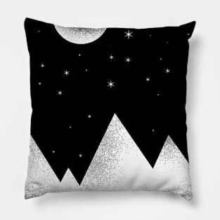 Lonely night Pillow