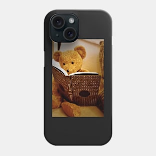 Clever Teddy Phone Case