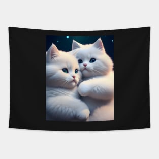 Adorable Kittens - Modern Digital Art Tapestry