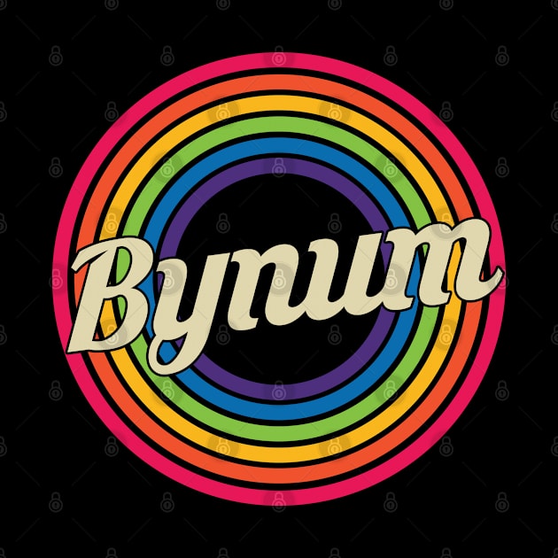 Bynum - Retro Rainbow Style by MaydenArt